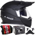 LS2 Mx436 Pioneer Evo Matt Black (S) ķivere